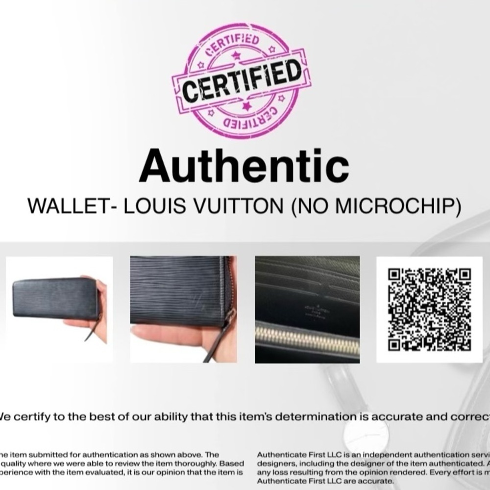 Louis Vuitton Wallet Black Leather - Picture 13 of 13
